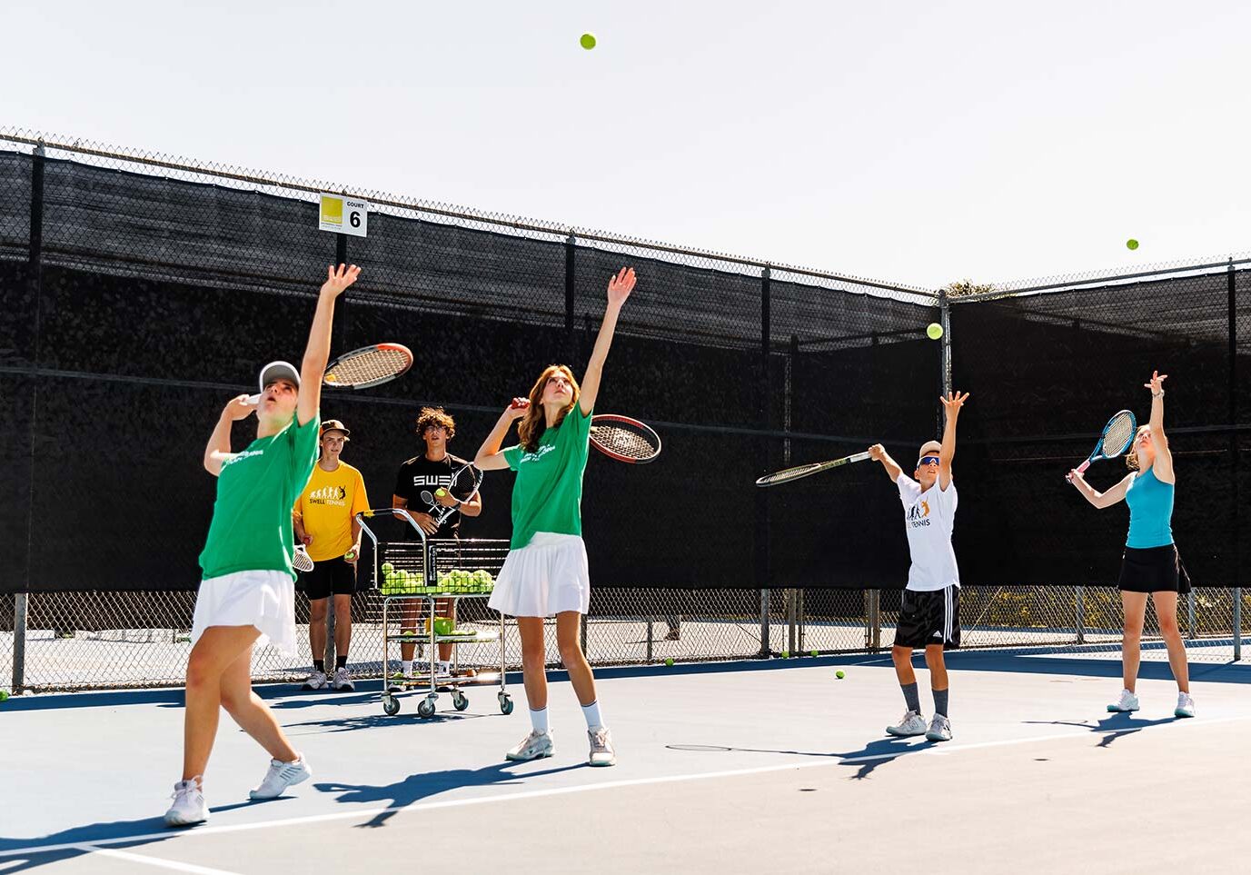 tennis goleta, swell coac